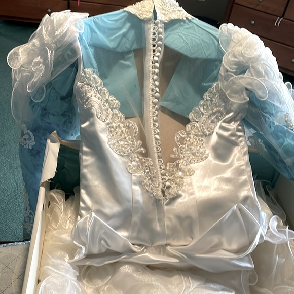 Vintage bridal gown (1989) - Picture 10 of 15